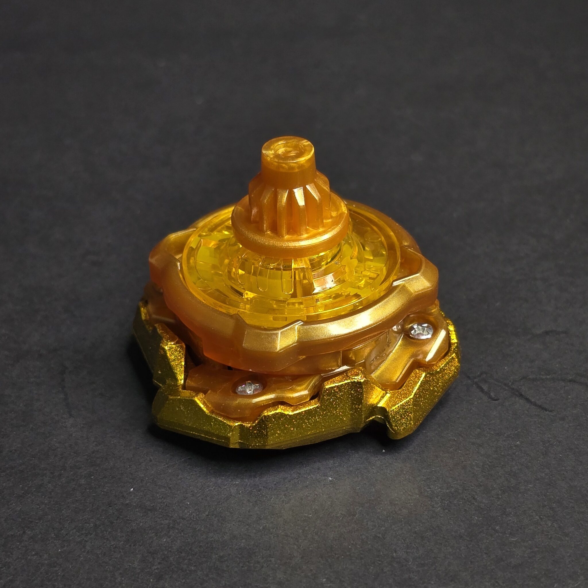 Gold Cobalt Drake Beyblade X Clone - Mr. Bey