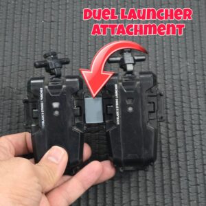 Duel Launcher Attachment 3d Printed (No Launcher Included)